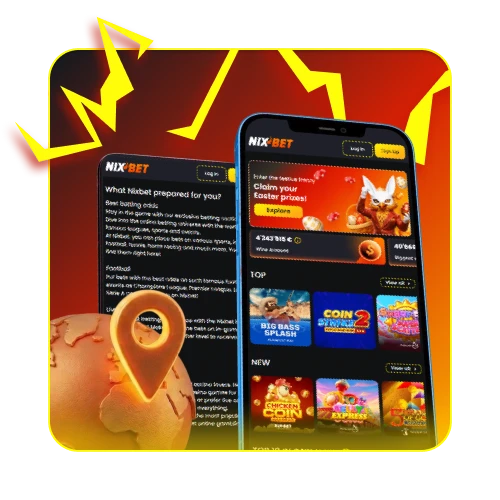 Geniet van direct toegang tot de Nixbet App vanaf elke locatie.