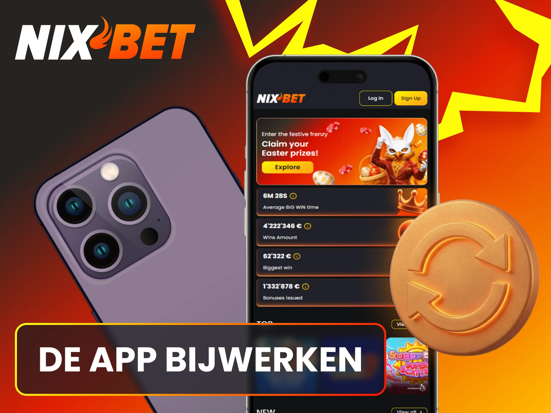 Werk de Nixbet iOS app bij naar de nieuwste versie voor succes.