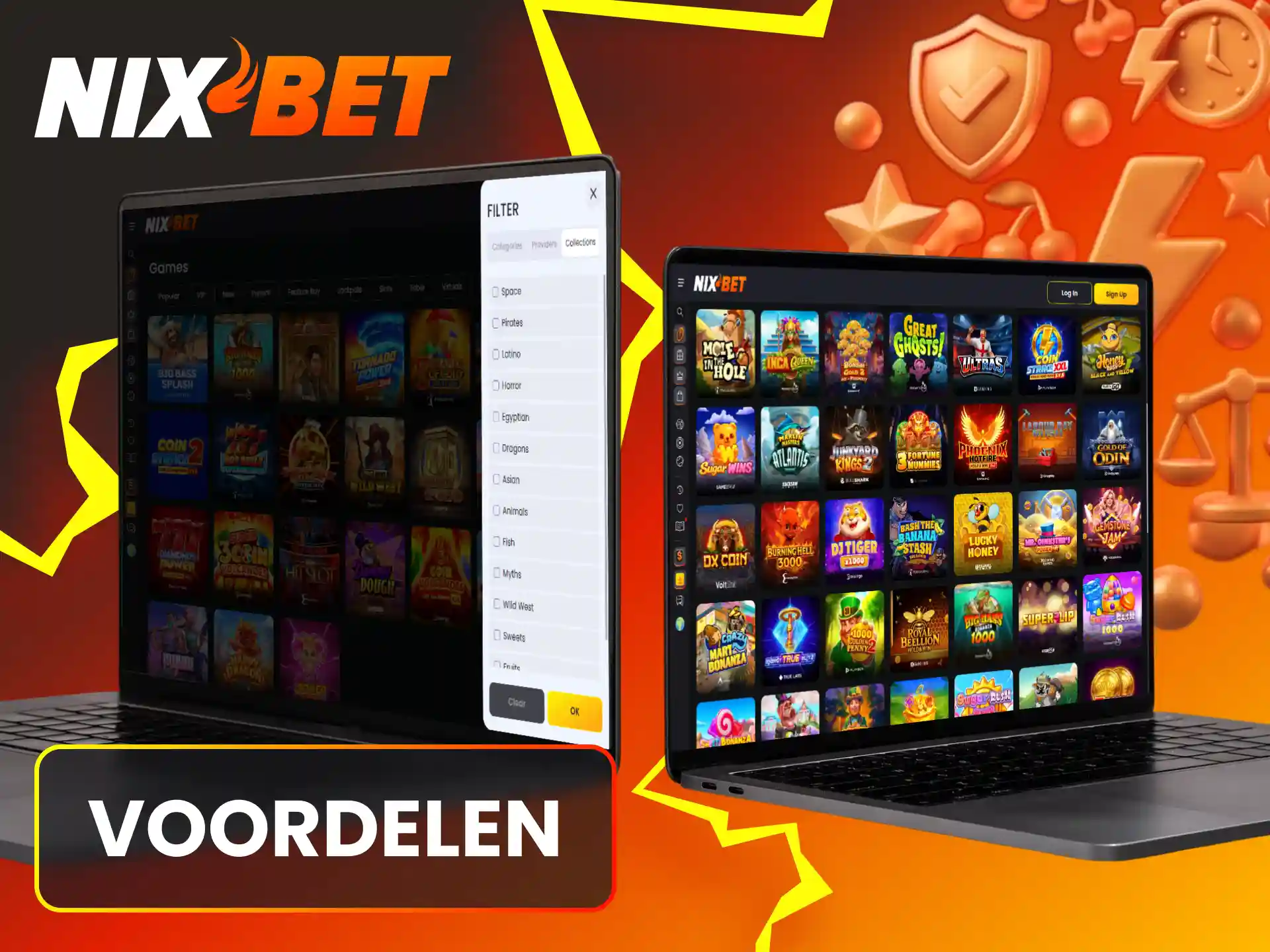 Profiteer van de Nixbet casino aanbieding voor Nederlandse spelers.