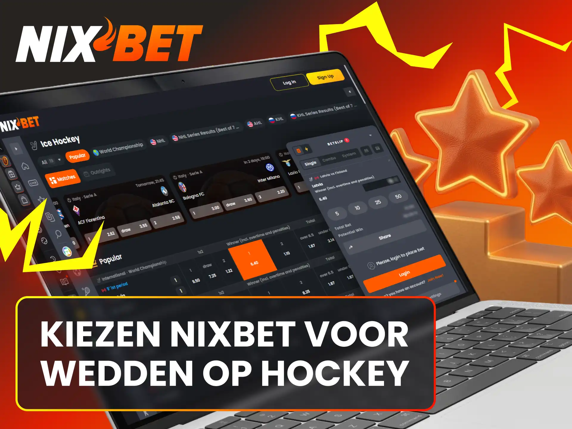 Ontdek waarom spelers kiezen voor ijshockey wedden via het betrouwbare Nixbet.