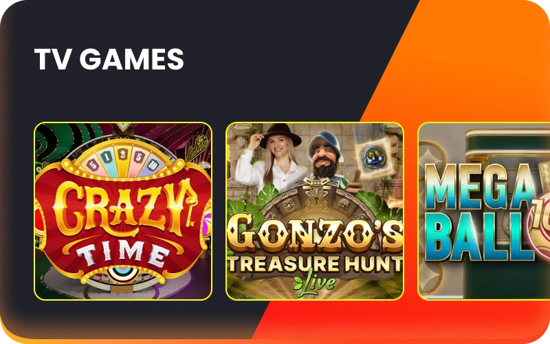 Geniet van unieke spelconcepten en live streams bij de verschillende tv-games in het Nixbet casino.