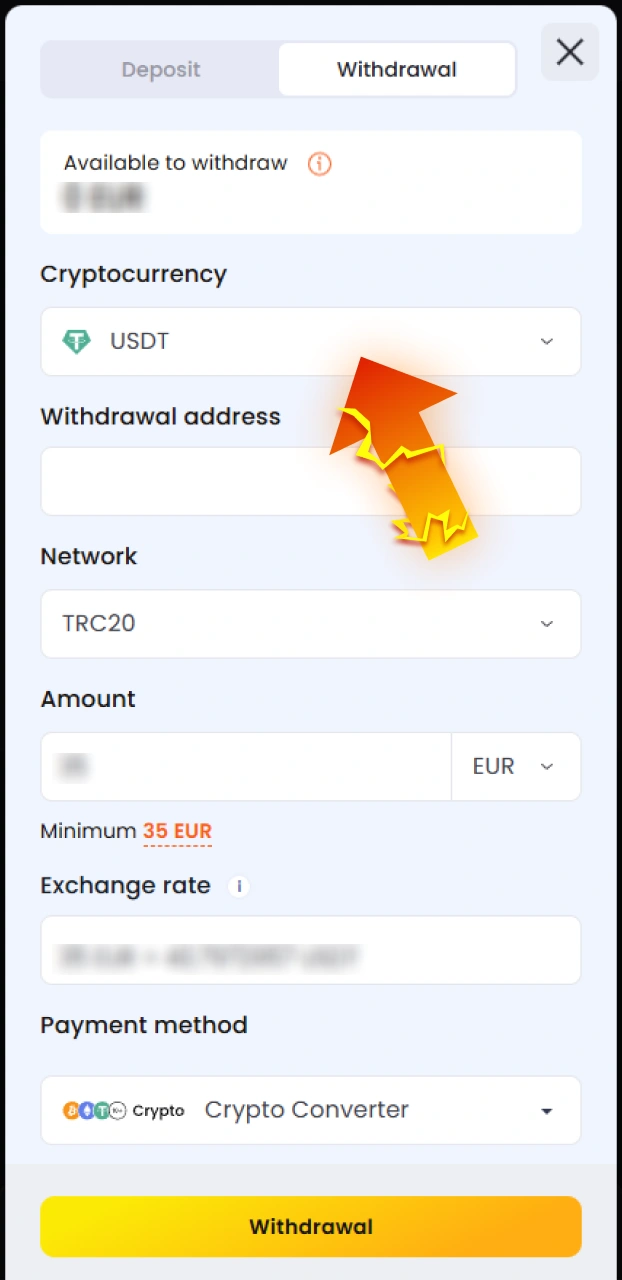 Kies je betaalmethode die het beste past bij het geld opnemen via Nixbet.