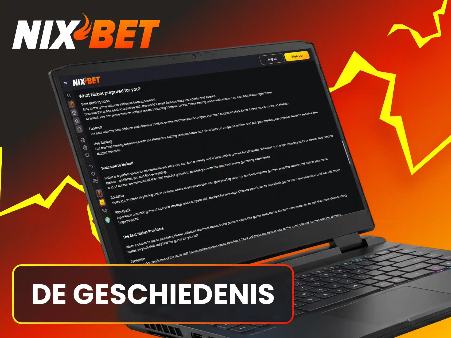 Lees het succesverhaal en de interessante geschiedenis van het Nixbet platform.